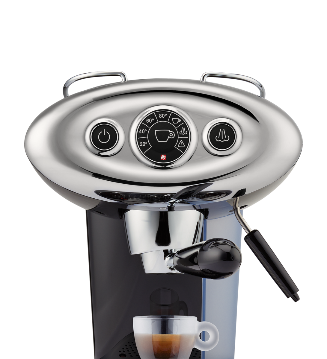 Kohvimasin X7.1, must, ILLY