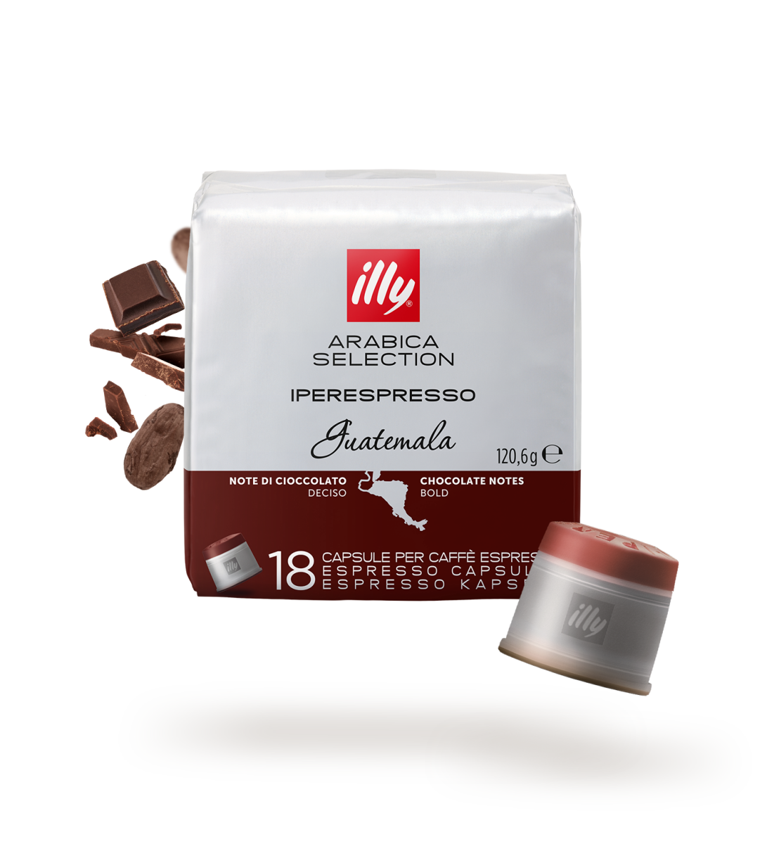 Arabica Selection espressokapslid Guatemala, ILLY, 18 tk.