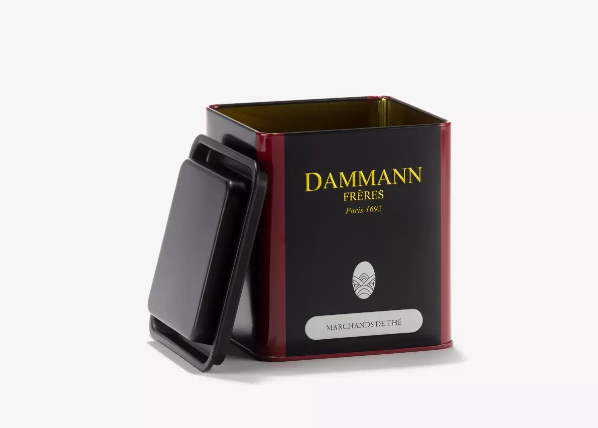 Teetops (tühi teepurk puruteele), DAMMANN, 500 g