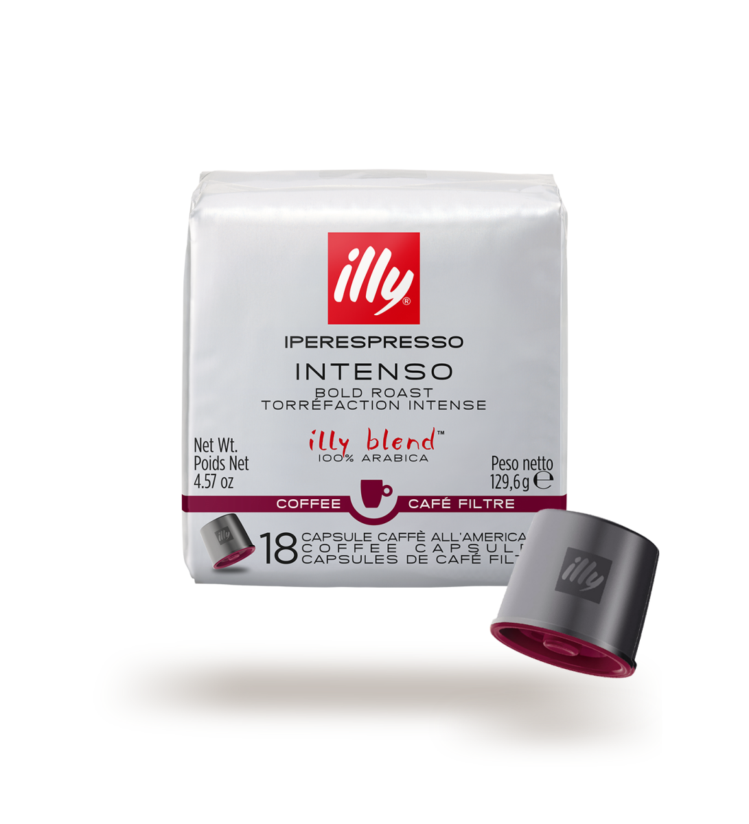 Espresso kohvikapslid tume röst, ILLY, 18 tk