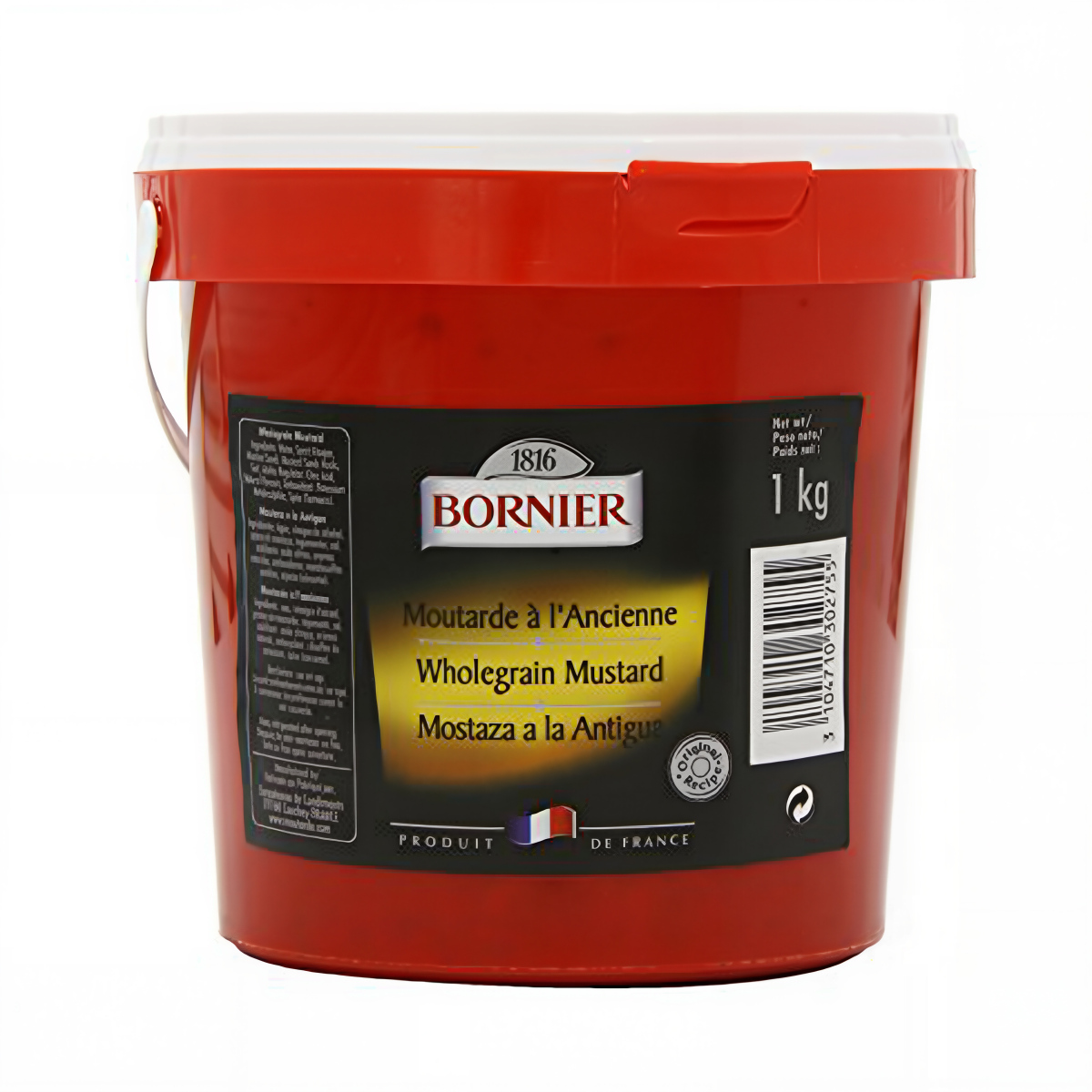 Täistera Dijoni sinep, BORNIER, 1 kg