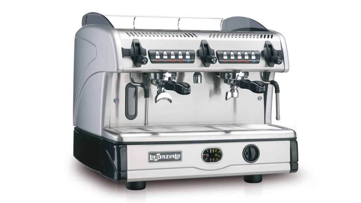 Kohvimasin: S.5 EK – Compact EK Argento, Automatica originaal, 2 Gruppi, LA SPAZIALE