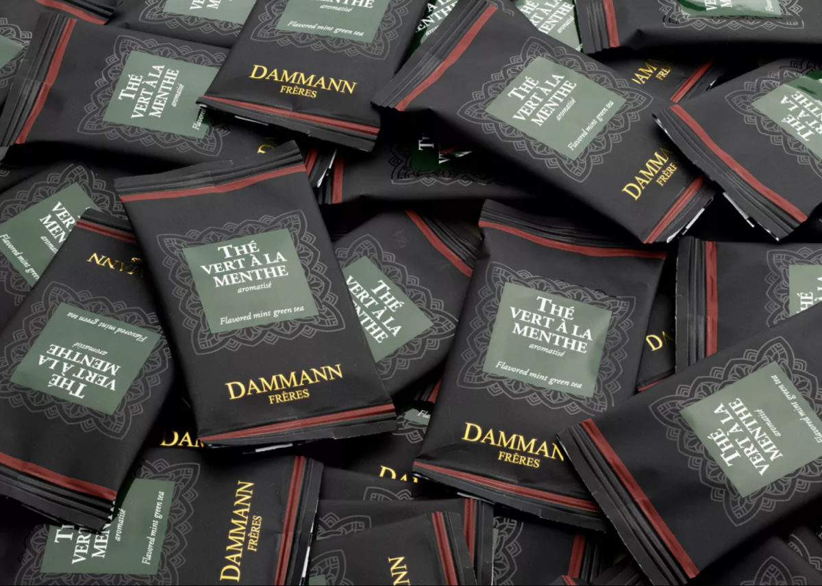 Roheline tee piparmündiga, DAMMANN, 24 tk
