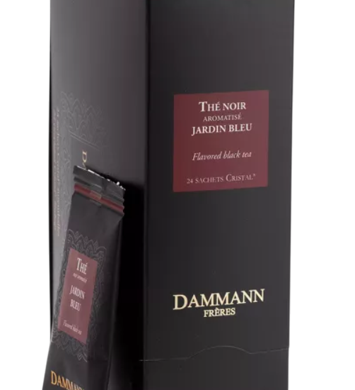 Must tee "Jardin Bleu", DAMMANN, 24 tk