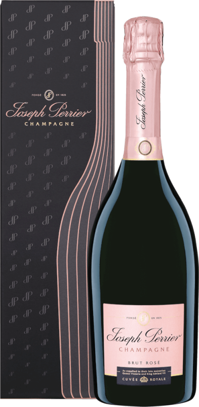Shampanja Cuvèe Royale Rosè kinkekarbis, 12%, JOSEPH PERRIER, 75 cl