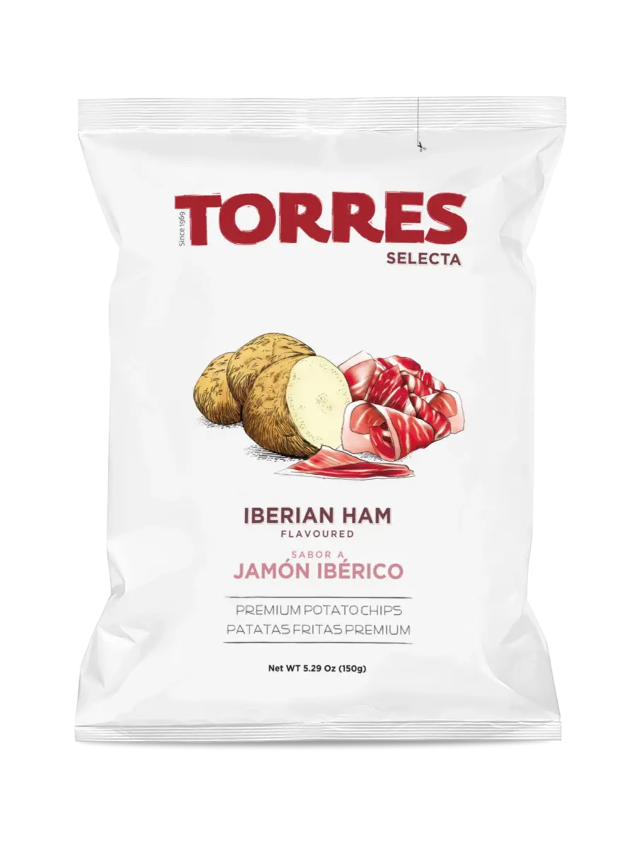 Kartulikrõpsud Iberico singi maitsega, TORRES, 150 g