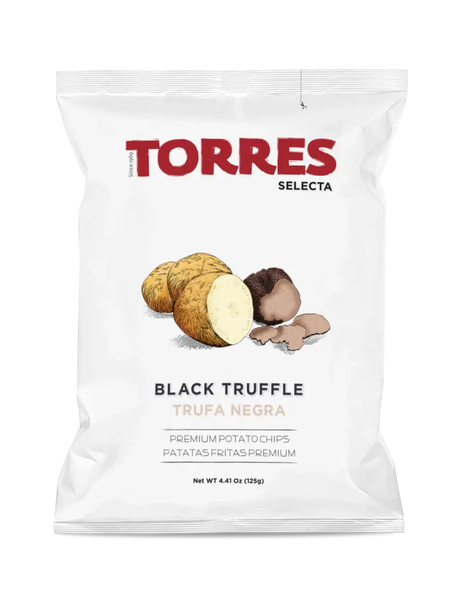Kartulikrõpsud musta trühvli maitsega, TORRES, 125 g