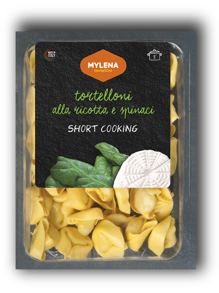 Värske pasta Ricotta juustu ja spinatiga Tortelloni, MYLENA, 250 g