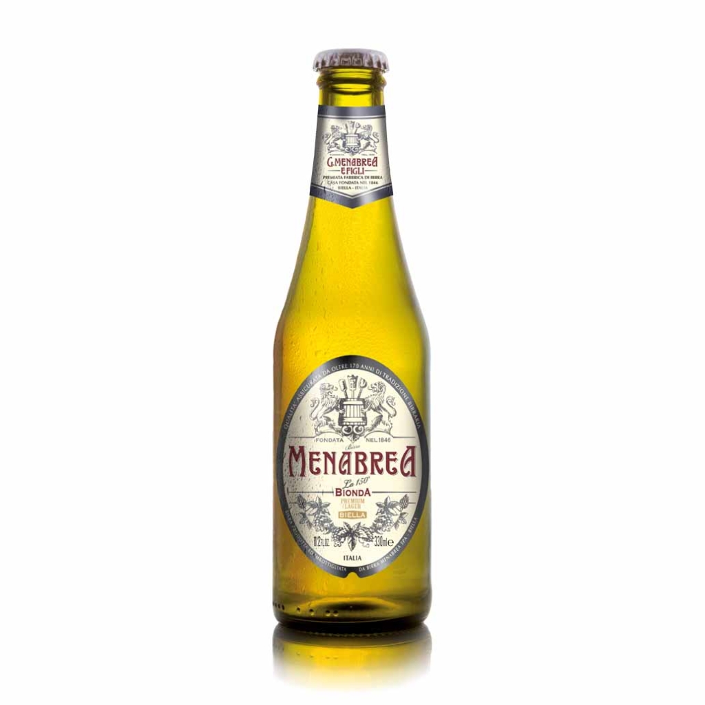 Õlu Birra Menabrea Bionda Premium Lager, 4,8%, BIRRA MENABREA, 33 cl