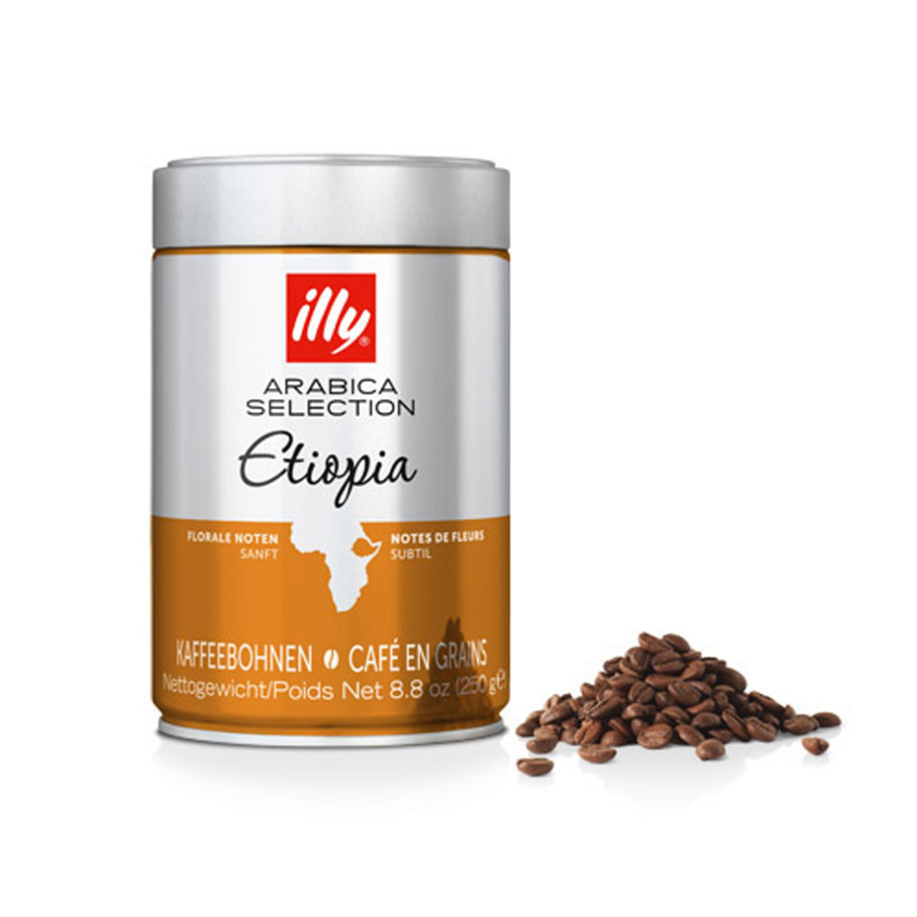 Arabica Selection kohvioad Etioopia (Ethiopia), ILLY, 250 g