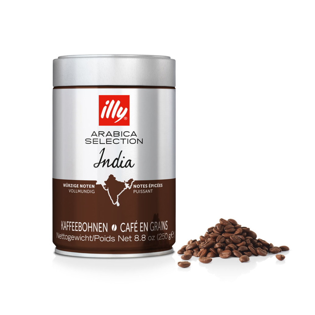 Arabica Selection kohvioad India, ILLY, 250 g