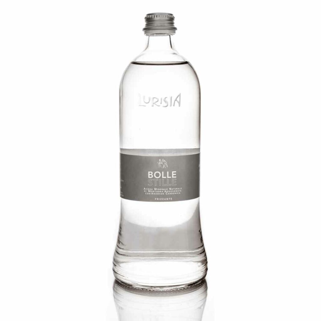 Gaseeritud vesi (klaaspudelis), LURISIA, 750 ml
