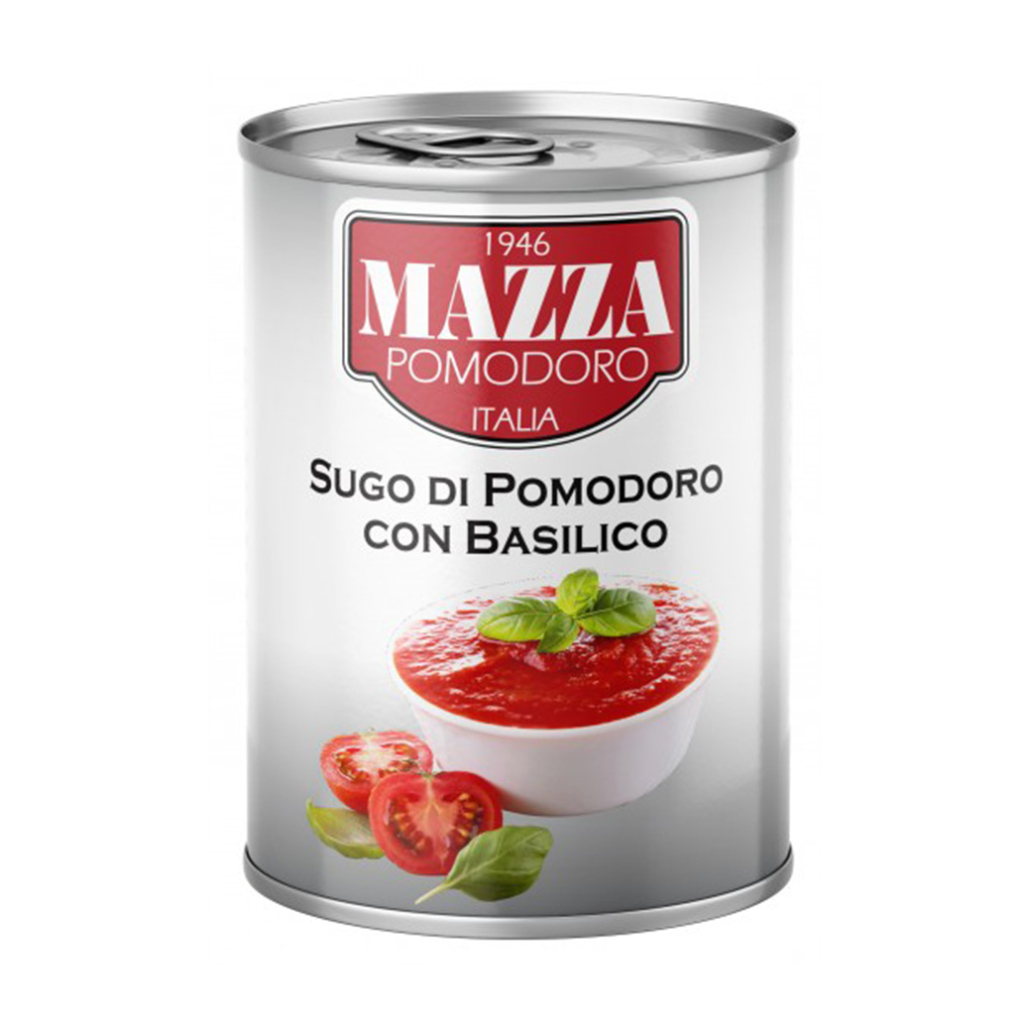 Tomatikaste basiilikuga, MAZZA ALIMENTARI, 400 g