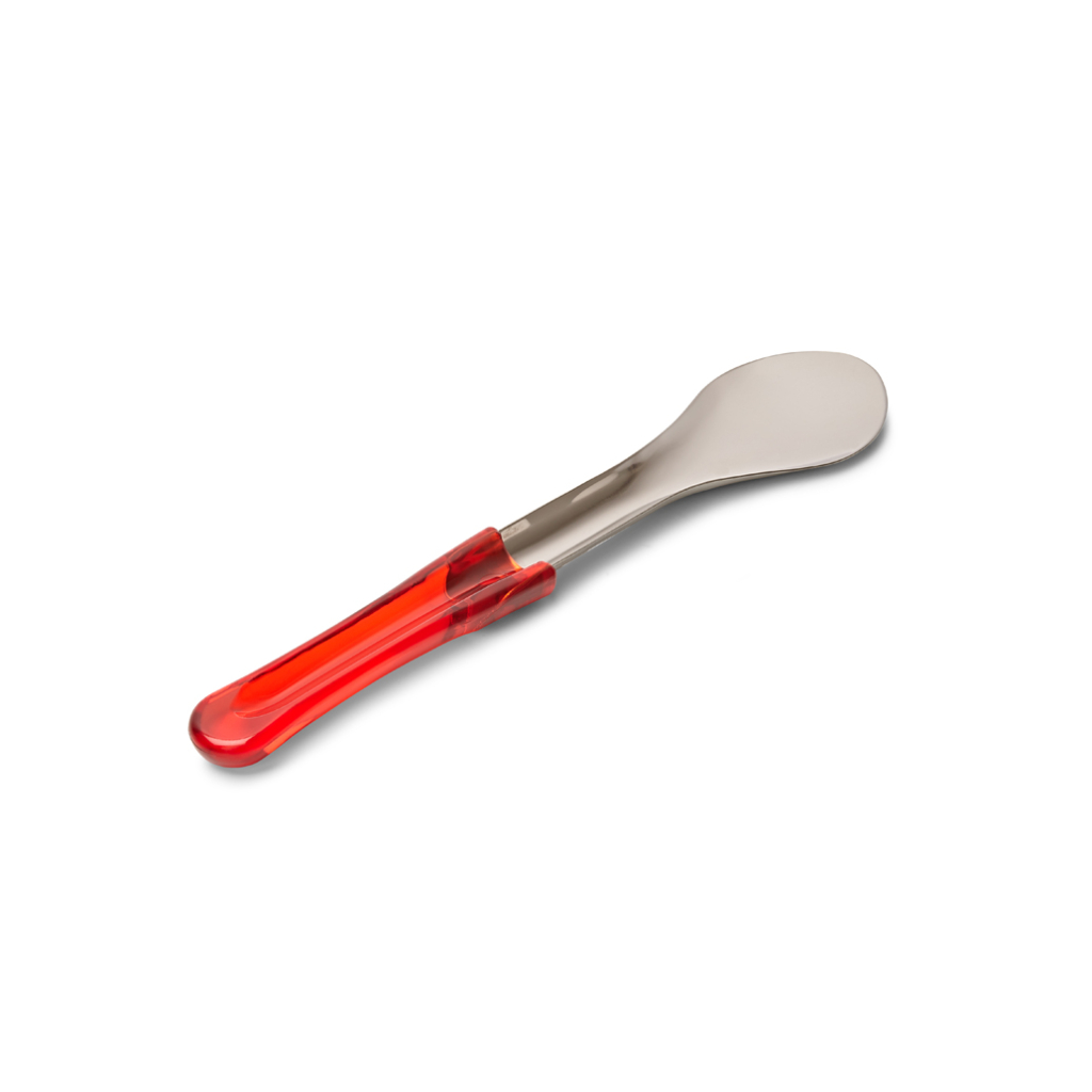 Jäätise serveerimise spaatel punase peaga (roostevaba), DI GIORGIO & ALBERTO POCATINO