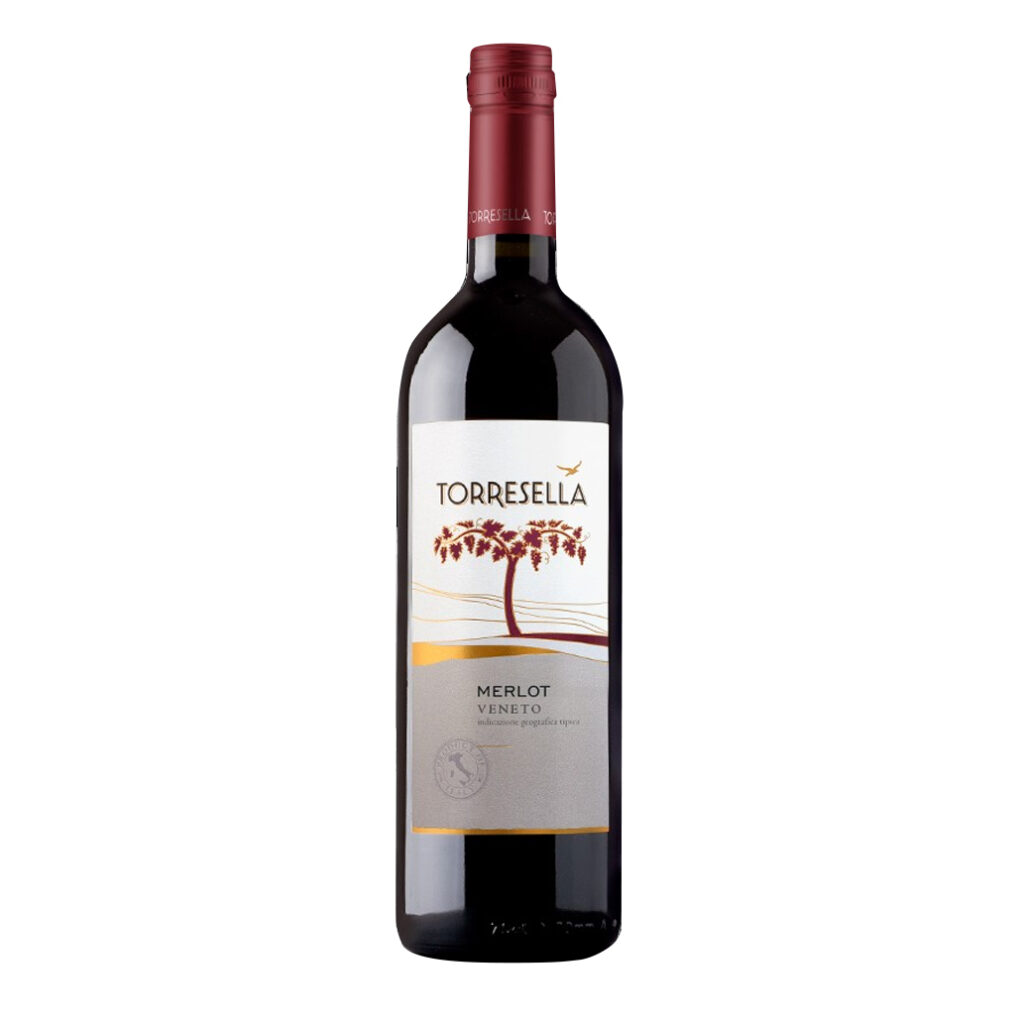 Punane vein Merlot Veneto IGT 2021, 13%, TORRESELLA, 75 cl