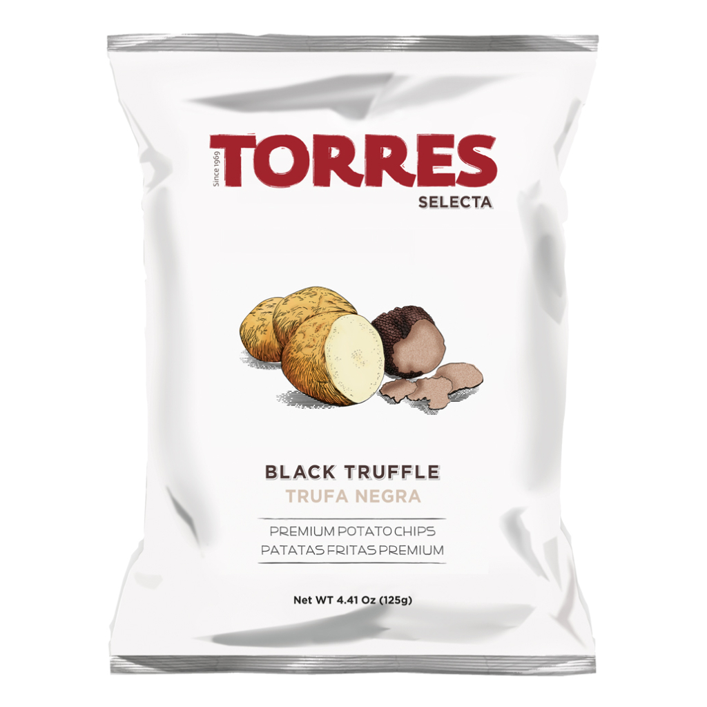 Kartulikrõpsud musta trühvli maitsega, TORRES, 125 g