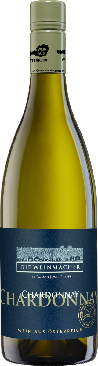 Chardonnay 2023 Die Weinmacher,14%, WEINGUT R&A PFAFFL, 75cl, R24/188412/69 17.05.2024