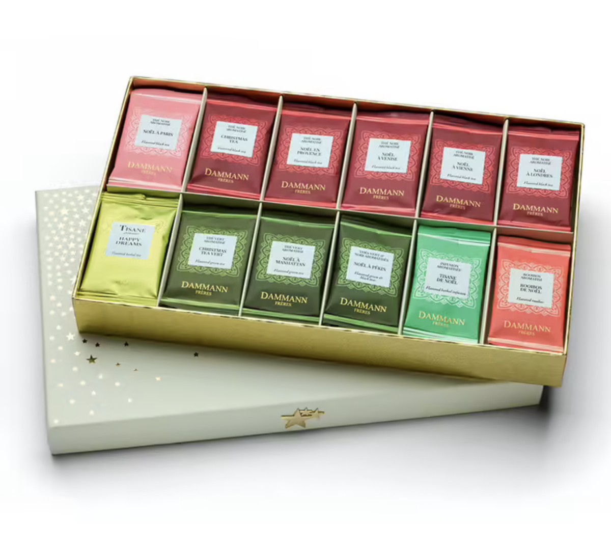 Jõuluteede assortii - 48 teepakki, DAMMANN FRERES