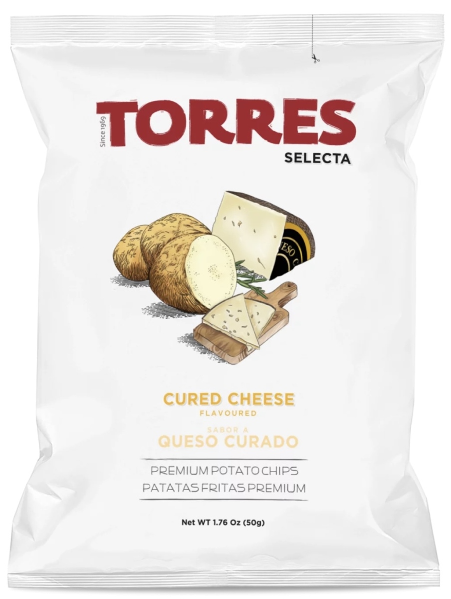 Kartulikrõpsud laagerdunud juustuga, TORRES, 150 g