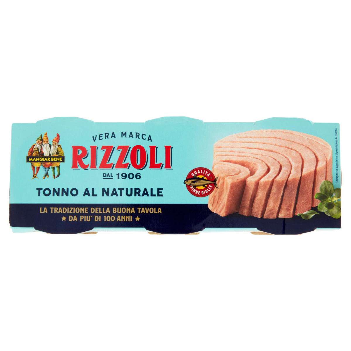 Tuunikala soolvees, 3x65g, RIZZOLI EMANUELLI