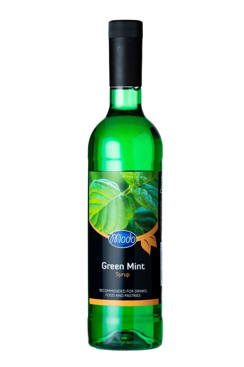 Piparmündi maitseline siirup, MODO, 75cl