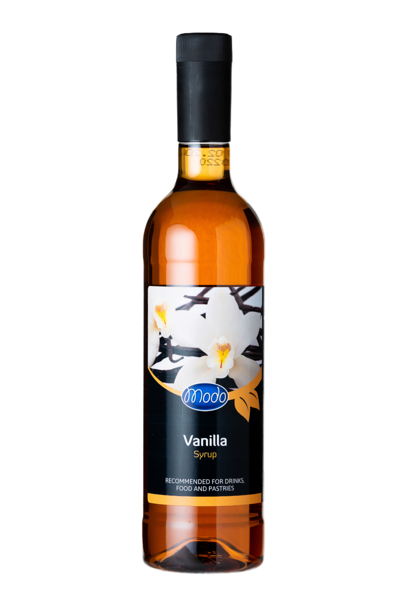 Vanilje maitseline siirup, MODO, 75cl