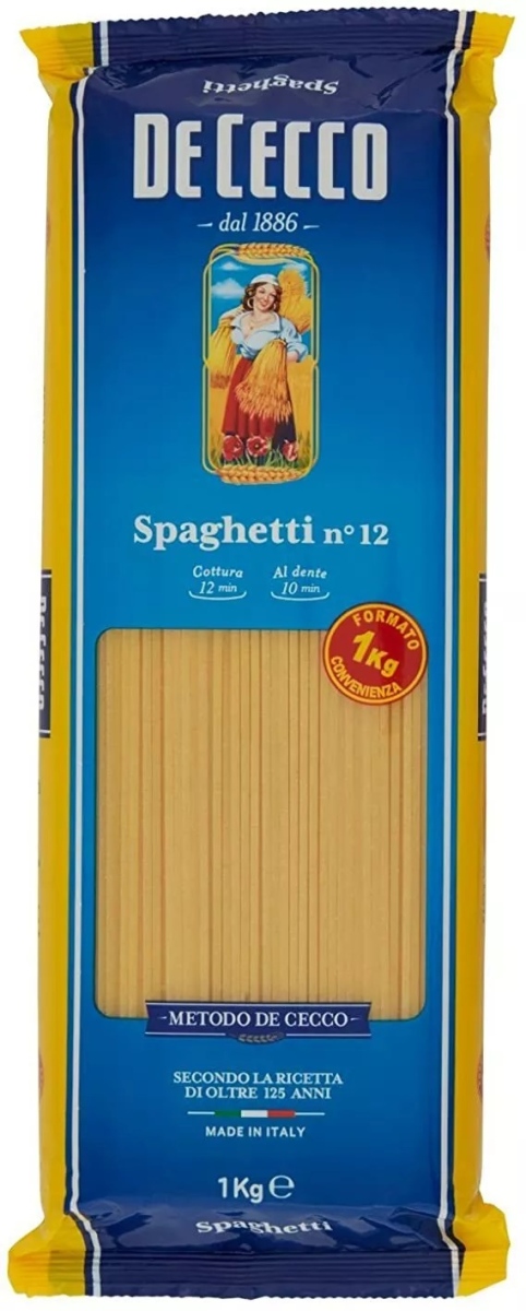 Pasta spaghetti, DE CECCO, 1000 g