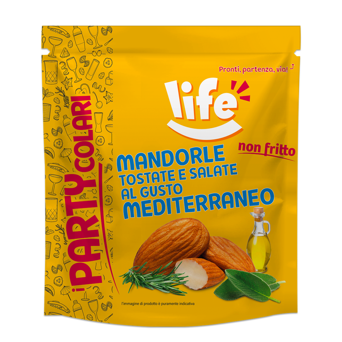 Mandlid Vahemerepärase maitsega, LIFE, 125g, BB:08.11.2025