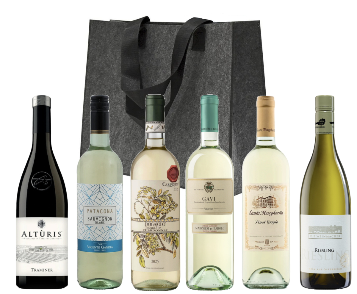 "The Best of White Wines," DA VINCI FOOD