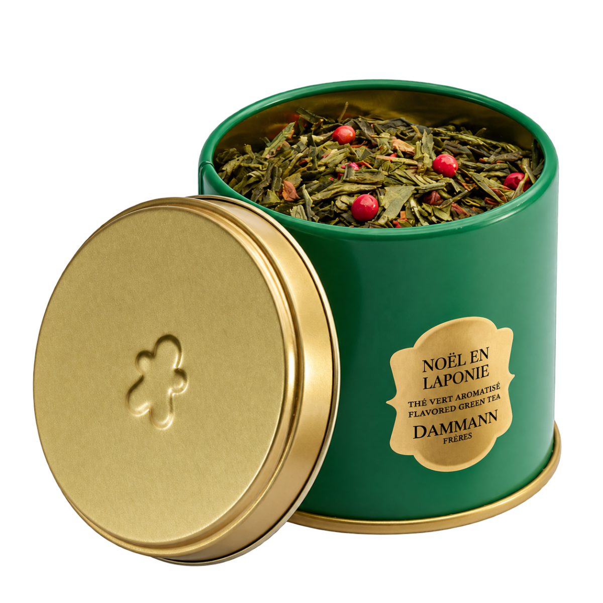 Roheline tee „Noël en Laponie” teepurgis, DAMMANN FRÈRES, 100g