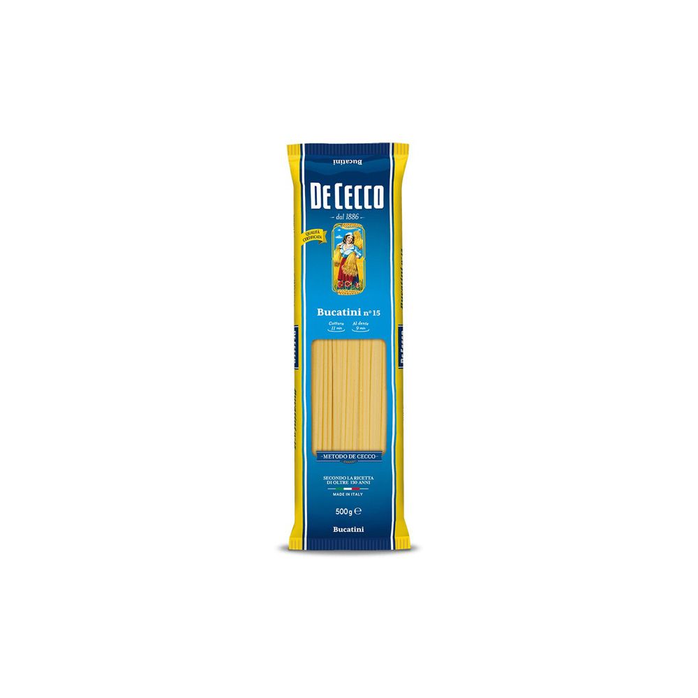 Pasta Bucatini, DE CECCO, 500 g