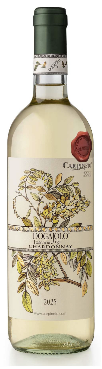 Dogajolo Toscano Chardonnay IGT, 75cl, 2025, 13%, CARPINETO, 75cl