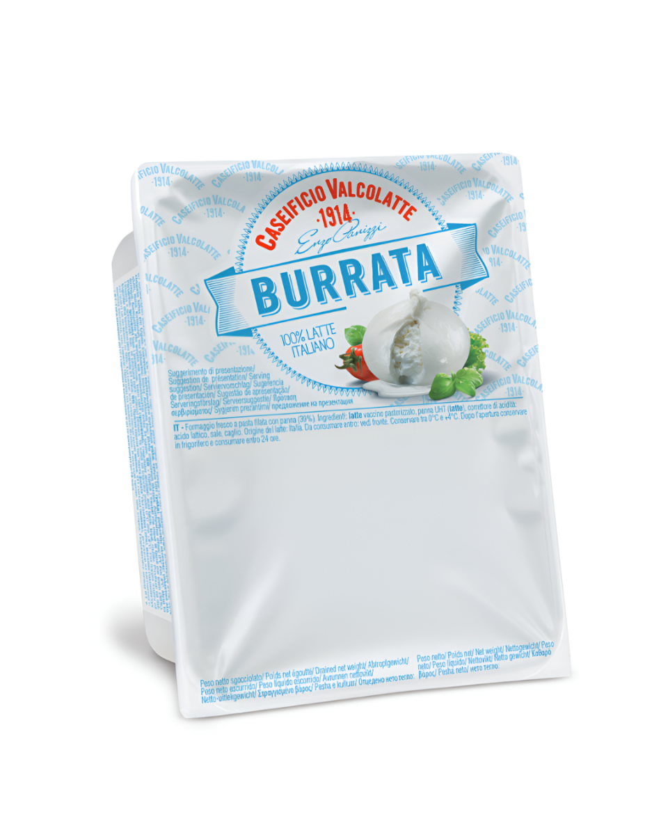 Burrata juust, VALCOLATTE, 2x125g
