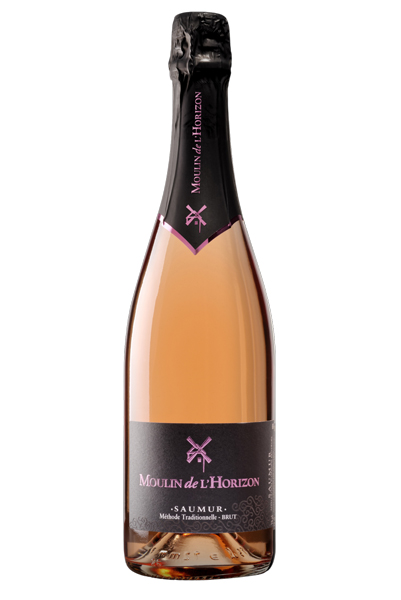 Vahuvein Saumur Brut Rosé, Cremant de Loire, 12,5%, 75cl, MOULIN DE L´HORIZON