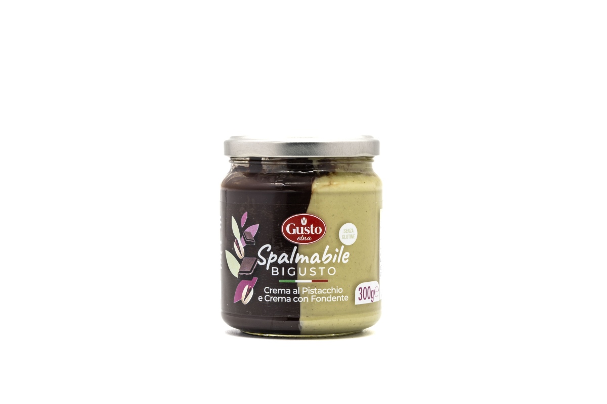Pistaatsia ja tumeda šokolaadi kreemi duo, GUSTO ETNA, 300g