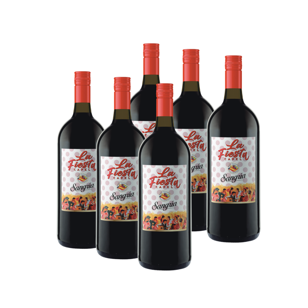 Kast punast Sangríat Serviola 2026 1,5L x 6 tk, 7%, CAPEL VINOS