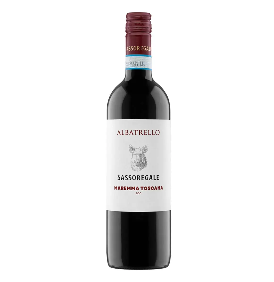 Maremma Toscana DOC Rosso Albatrello 2023, 75cl, 13,5%