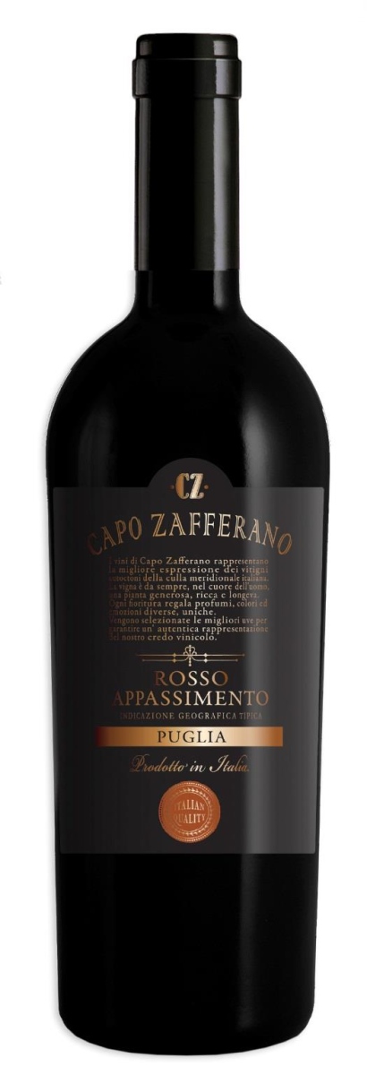 Appassimento Puglia IGT 2025, 14,5%,  CAPO ZAFFERANO, 75 cl