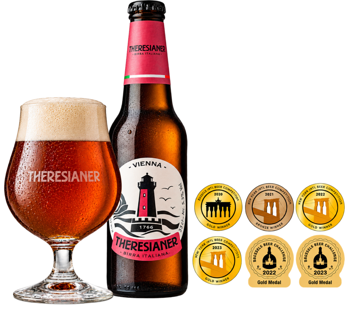 Birra Vienna vaskjas õlu 33cl, THERESIANER, 5,3%