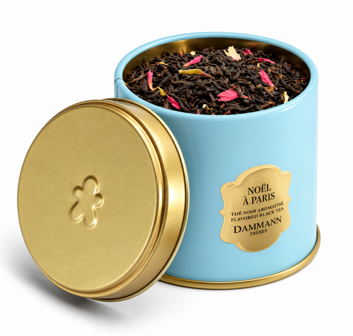 Teepurk maitsestatud must tee, DAMMANN FRERES, 100g
